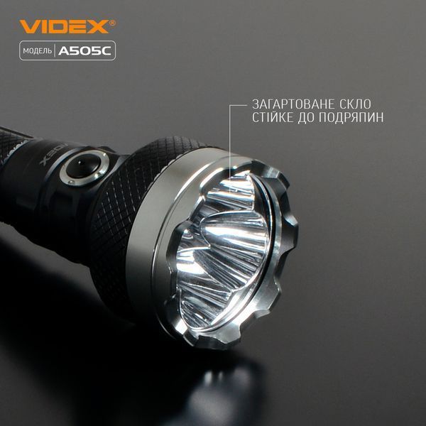 Портативний світлодіодний ліхтарик VIDEX VLF-A505C 5500Lm 5000K VLF-A505C фото