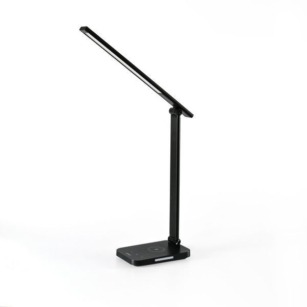 LED лампа настiльна з бездротовою зарядкою VIDEX VL-TF17B 18W 1800-6500K VL-TF17B фото