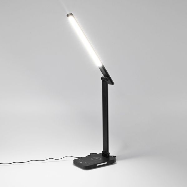 LED лампа настiльна з бездротовою зарядкою VIDEX VL-TF17B 18W 1800-6500K VL-TF17B фото