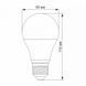 LED лампа VIDEX A60eD 10W E27 4100K дімерна VL-A60eD-10274 фото 3