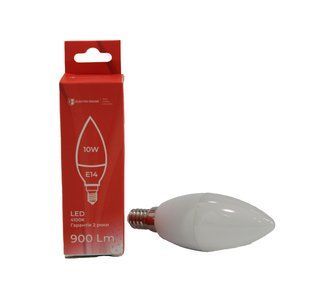 LED лампа С37 10Вт E14 4100К 900 Лм 165-265 В EH-LMP-C1014N фото
