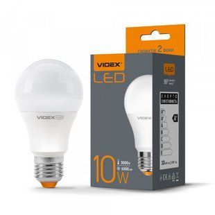 LED лампа VIDEX A60e 10W E27 3000K VL-A60e-10273 фото