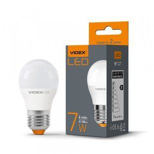 LED лампа VIDEX G45e 7W E27 4100K VL-G45e-07274 фото