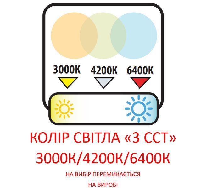 Світильник врізний ALEXA-8 3CCT 8W (чорний) 016-048-1008-020 фото