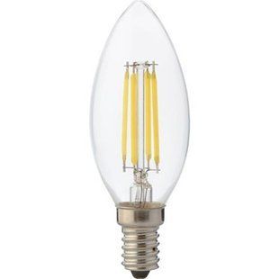 Лампа світлодіодна "Filament candle - 4"4W свічка Е14 2700К 001-013-0004-010 фото