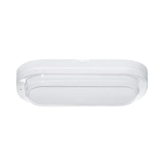 Світильник світлодіодний аварійний акумуляторний MAXUS MBH 6W 6500K IP65 Emergency Evacuation WH Oval 1-MBH-EM-EVAC-WHO фото