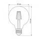 LED лампа TITANUM Filament G95 6W E27 2200K бронза TLFG9506272A фото 3