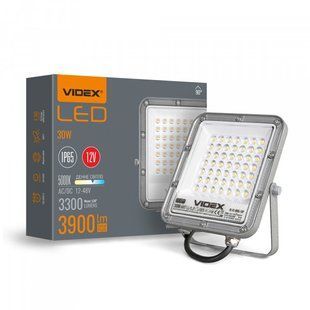 LED прожектор PREMIUM VIDEX F2 30W 5000K AC/DC12-48V VL-F2-305G-12V фото