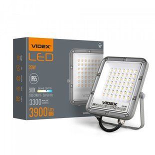 LED прожектор PREMIUM VIDEX F2 30W 5000K VL-F2-305G фото