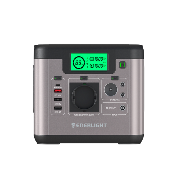 Портативна зарядна станція Enerlight PowerGo 500 EL-PG-500 фото