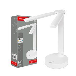 LED лампа настiльна з акумулятором TITANUM TLTF-015W 10W 3000-6000K TLTF-015W фото