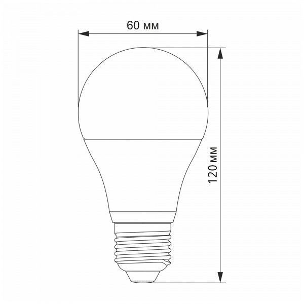 LED лампа VIDEX A60h 6.2W E27 4100K VL-A60h-62274 фото