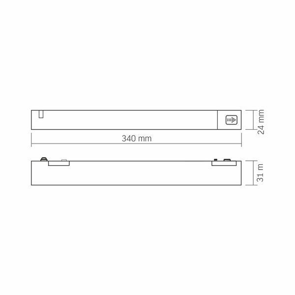Блок живлення для магнітних трекових систем VIDEX 200W VL-TRMS-P200B Зовнішній VL-TRMS-P200B фото